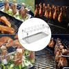 14 Slots Chicken Leg Wing Grill Rack Drumsticks Holder Smoker Oven Roaster Stand