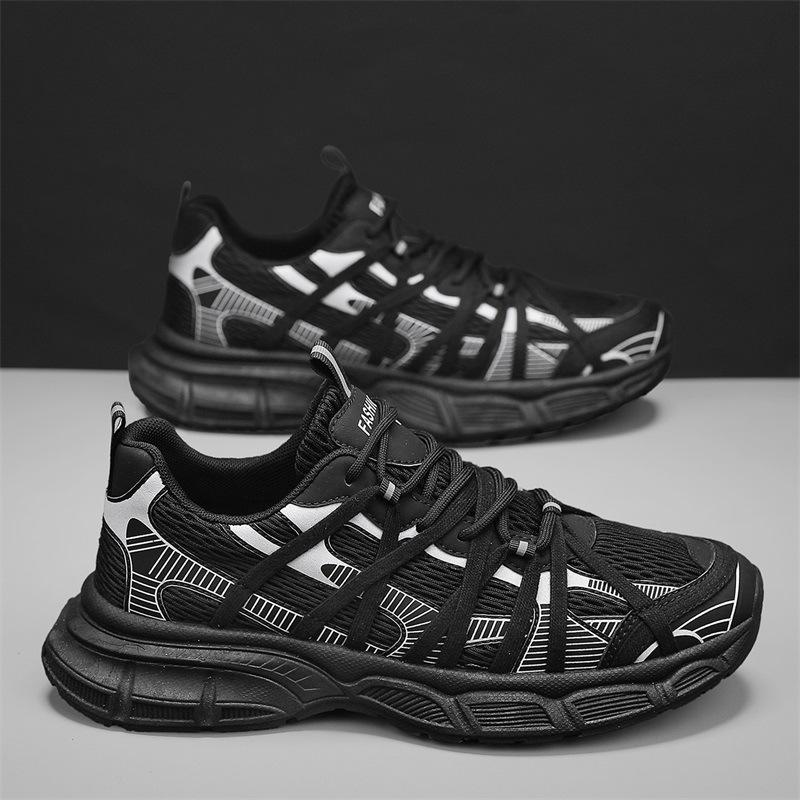 2025 summer men's new mesh shoes daily sports casual shoes versatile men's trendy shoes youth sports shoes