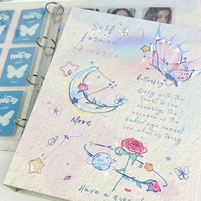 Butterfly Series Photo Album A5 Photocard Holder Cartoon Photocard Collection Books  Gift