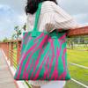 2022 Vintage Striped Knit Shoulder Tote - Large Capacity Fashion Bag for Women