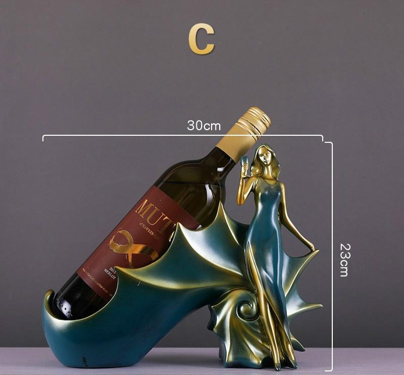 

Держатель для вина Полка для вина Скульптура Ремесла Стойка для красного вина Красота из смолы Раковина Поделки из смолы C