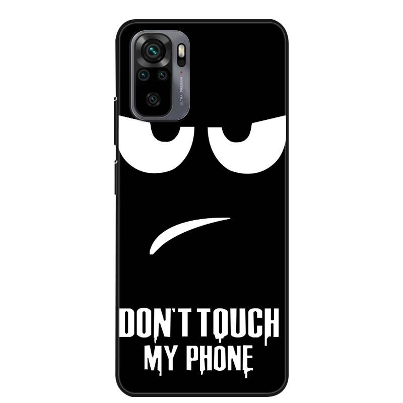 For Xiaomi Redmi Note 10s Case Shockproof Silicone Cartoon Soft Cover for Redmi Note 10 Pro Phone Cases Note10 4G 10T 5G 10 S