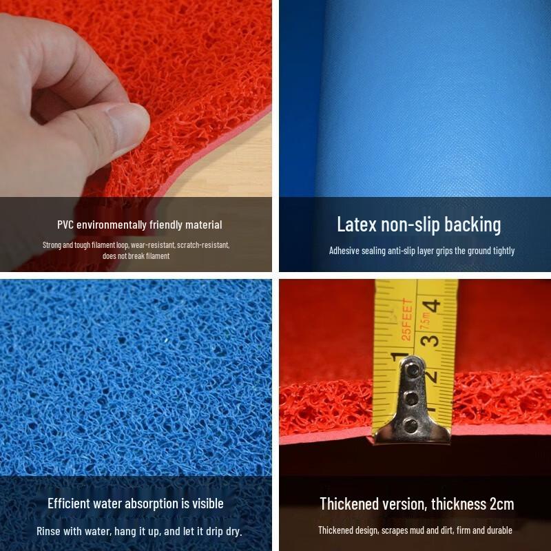 Heavy-Duty Non-Slip Loop Pile Mat
