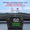 G20/G21 GPS HUD Car Head Up Display Speedometer Compass Smart Meter KMH MPH Fatigue Driving Reminder Overspeed Alarm For All Car