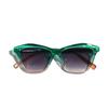 Cat Glasses Street Sunglasses Men'S Retro Color Matching Sunglasses Women