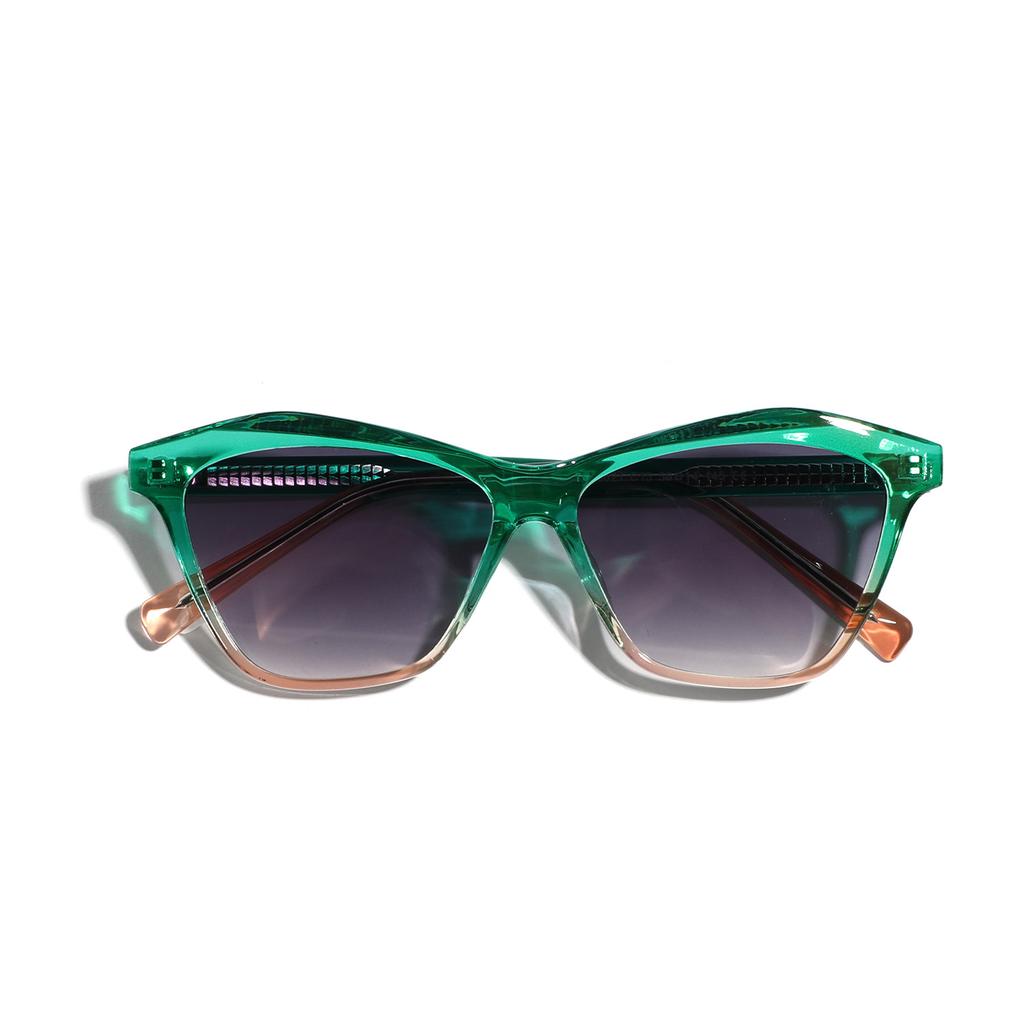 Cat Glasses Street Sunglasses Men'S Retro Color Matching Sunglasses Women