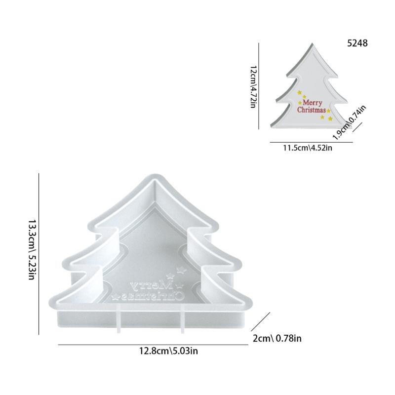 Food Grade Silicone Candle Making Molds With 6 Festival Designs Reindeer Horse Star Angel Christmas Crafts