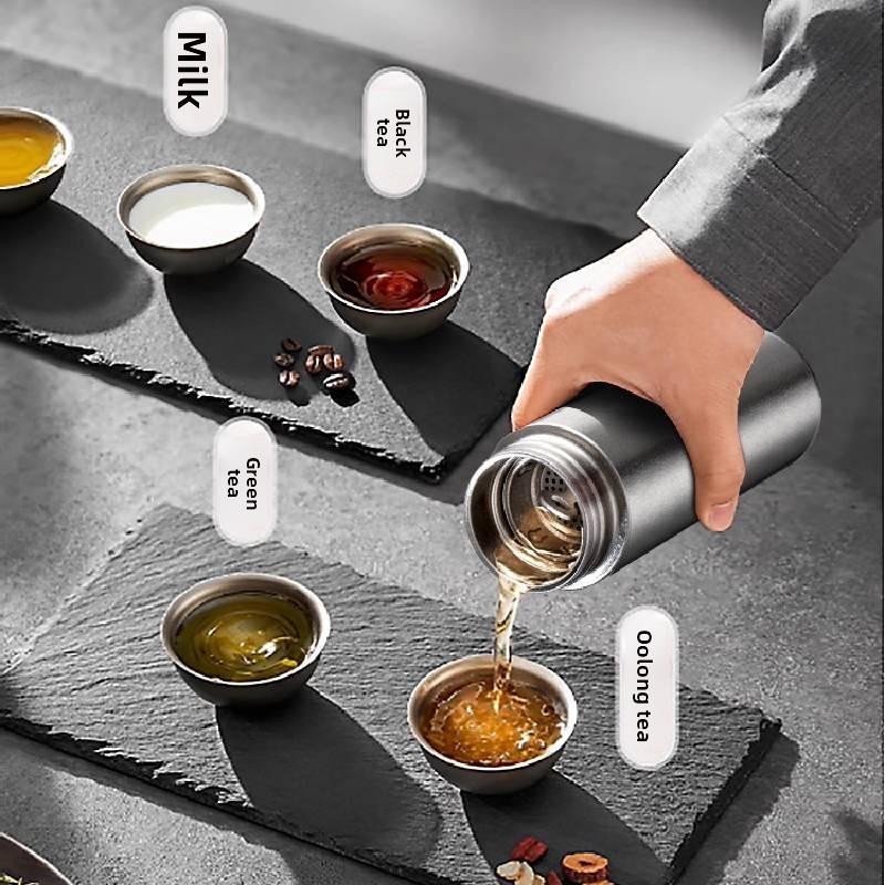Titanium Insulated Travel Mug Engraving For Outdoor And Office Use