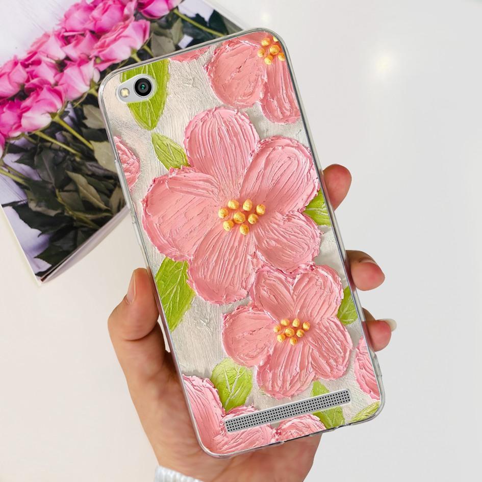 For Xiaomi Redmi 4A Case Fashion Butterfly Transparent Silicone Soft Cover For Xiaomi Redmi 5A Funda Redmi5A Redmi4A Phone Cases