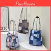 Street Style Canvas Shoulder Bag With Twill Material And Inner Phone Pocket For Casual Outings