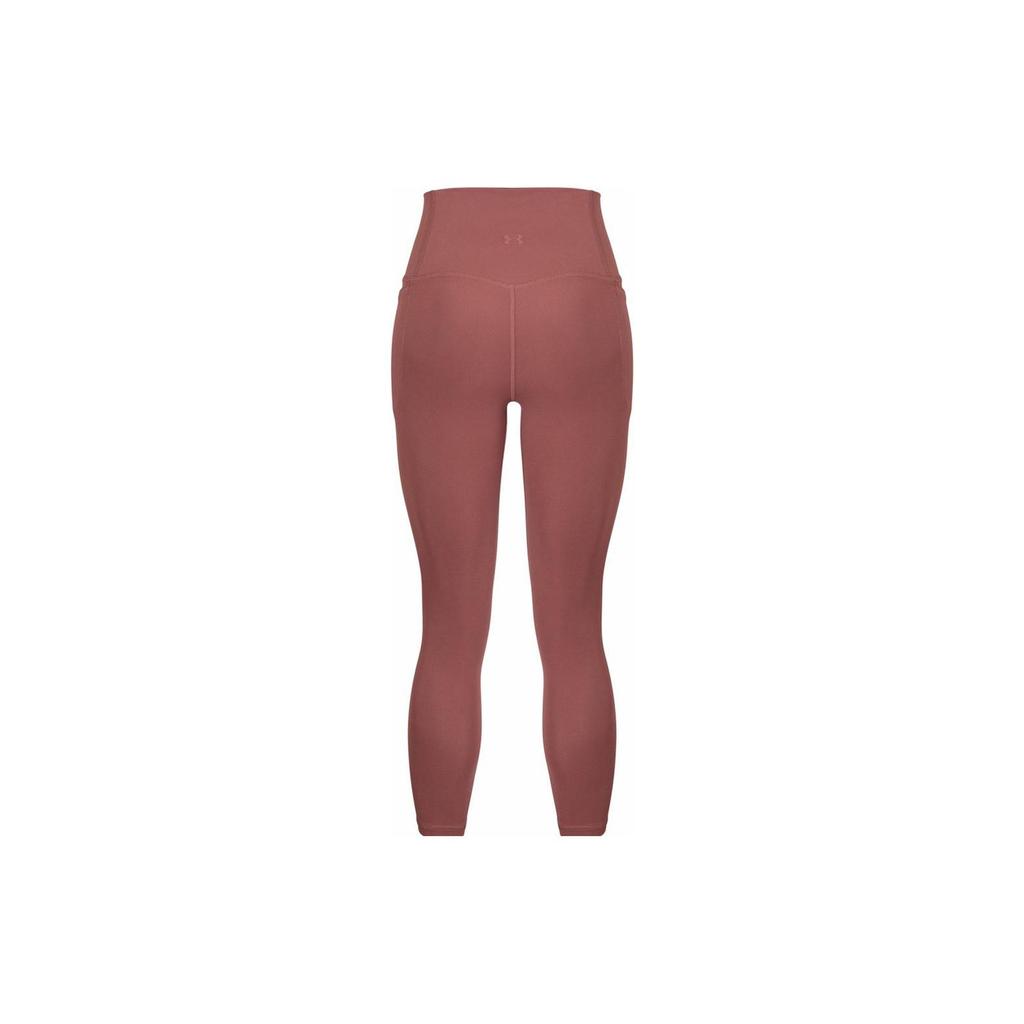 Under Armour Meridian Solid Training Tight Three-Quarter Pants Women Bottoms Red 1382535-611