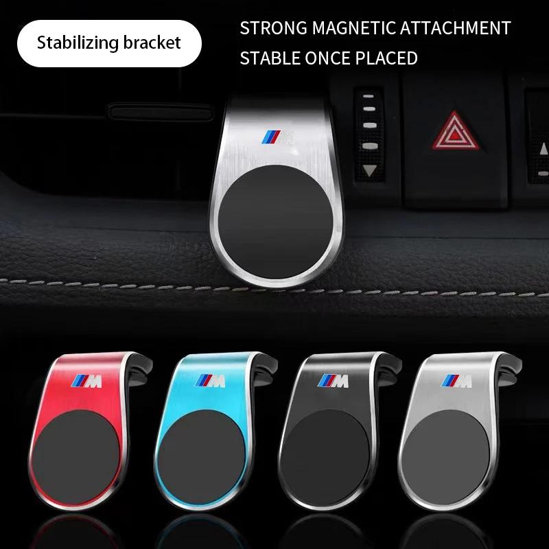 Autoaufkleber 2025 Heißes Auto Magnetischer Handyhalter GPS-Navigationshalterungen Für BMW X1 X3 X5 X4 X6 G20 G30 E46 E90 E60 F10 F30 F2