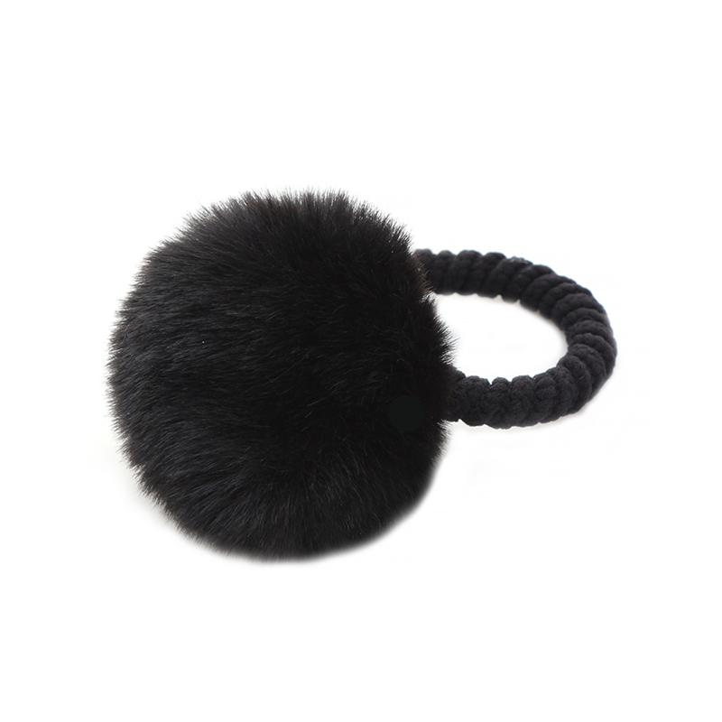 21 Colors Cute Soft Hairballs Hair Ties Hairy Balls Rubber Bands Elastic Hair Rings Fashion Hair Accessories for Girls Children