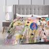 Littlest Pet Shop Blanket  Soft Funny Plush Throw Blanket For Living Room Decorative Flannel Bedspread Bed Cover