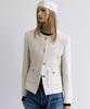 Mais Shining Classic Tweed Jacket / Ivory