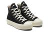 Chuck Taylor All Star Wmns Converse Lift Platform High 'Embroidered Floral - Black' Women's A01592C