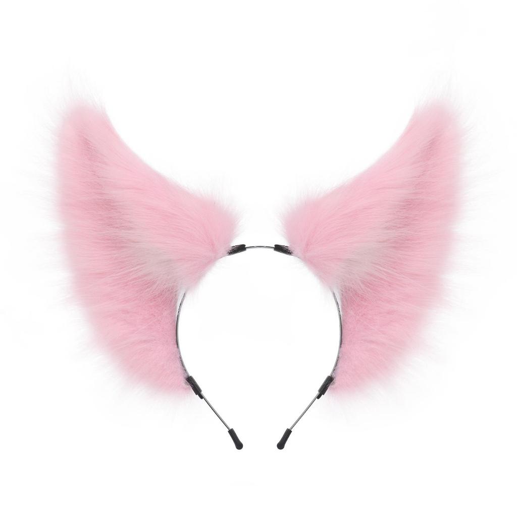 Fascia Peluche con Orecchie da Gatto - Carino Copricapo Animale Cosplay, Perfetta per Comic Con e Costumi da Catgirl
