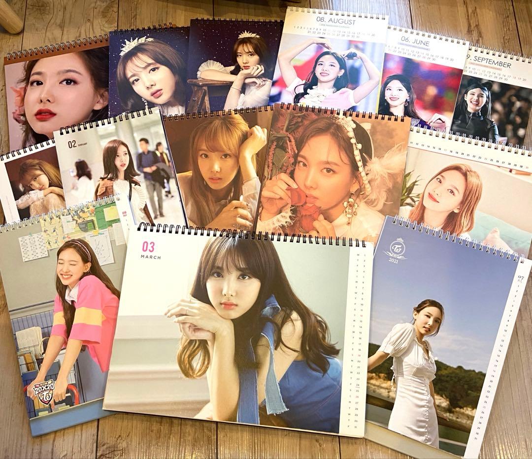 [USED] TWICE Nayeon Calendar Complete Set Season s Greetings FC Limited Edition Korea Limited