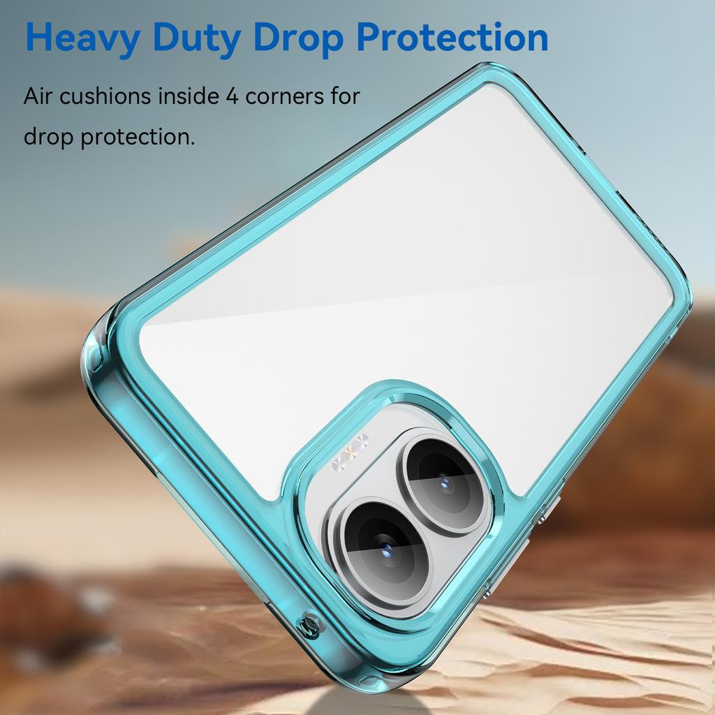 For Xiaomi Poco F7 5G/Redmi Turbo 4 Pro 5G Case TPU + Acrylic Protective Clear Phone Cover
