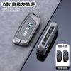 Zinc Alloy Leather Car Smart Remote Key Case Cover Fob for BMW 735i 740Li X7 X1 U11 I7 G07 LCI IX XM 2023 2024 7 Series Keychain ZV3
