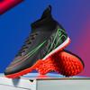Pantofi de Fotbal pentru Bărbați TF/FG High Top Ușori pentru Antrenament pe Gazon Ghete de Fotbal Pantofi de Fotbal Profesionali pentru Competiție pentru Bărbați