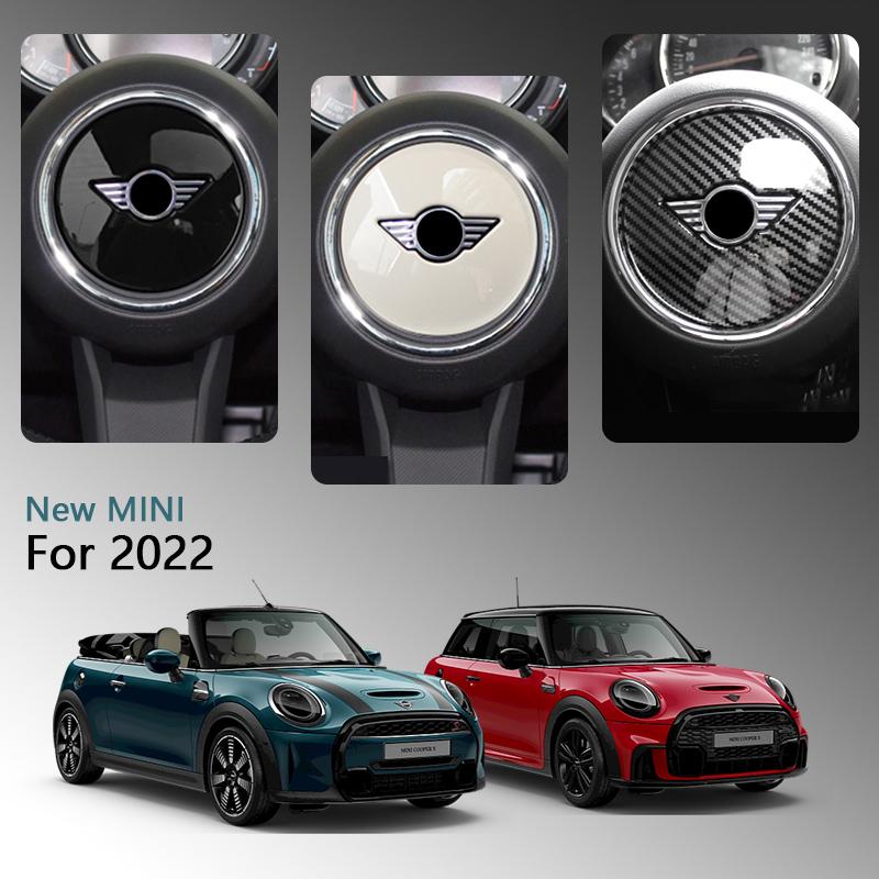 Car Steering Wheel Decorative Cover Plastic Modification Sticker For BMW MINI 2022 Cooper S F54 F55 F56 F57 F60 Car Accessories XX4