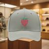 Strawberry Graphic Baseball Cap Unisex Polyester Adjustable Casual Streetwear Summer Sports Hat