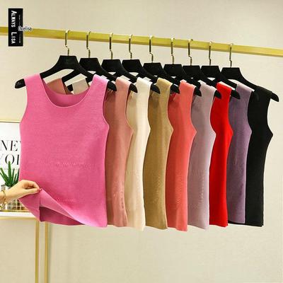 Damska bezszwowa kamizelka termiczna: Ulepszona ochrona brzucha z aksamitu na jesień i zimę