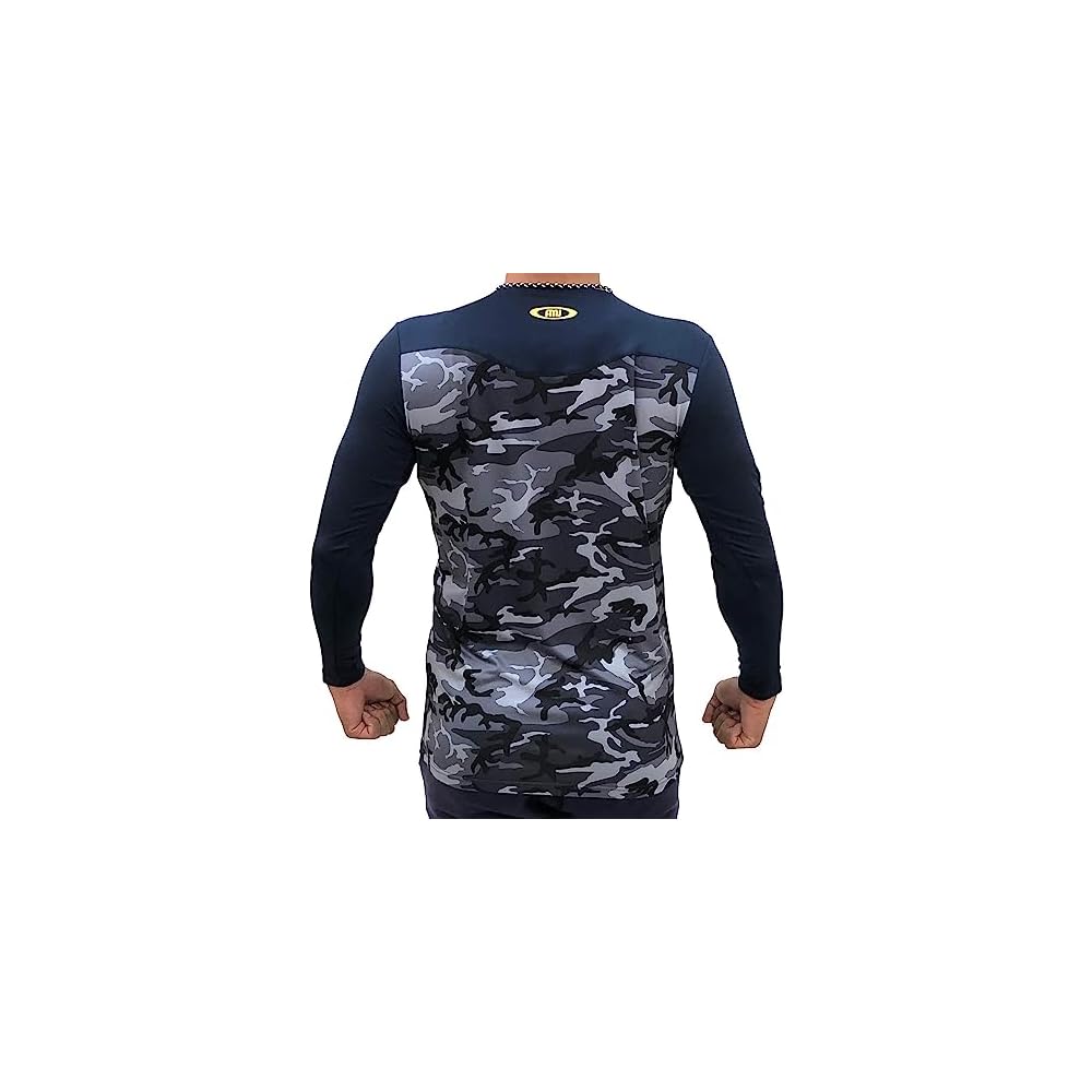 ActiveM Baseball Undershirt, Long Sleeve, 02-AMJLS, Navy, Size M