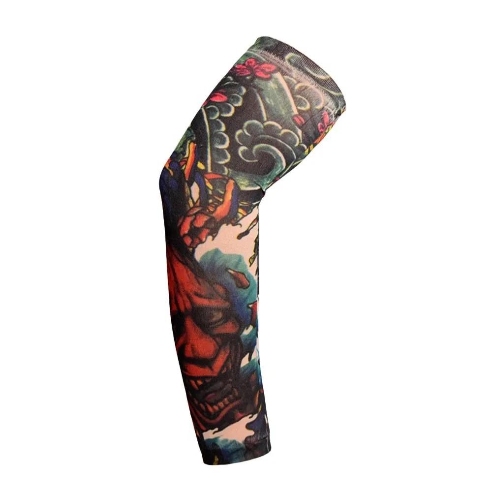 1Pcs New Sun Protection Flower Arm Sleeves Summer Cooling UV Protection Arm Cover Outdoor Sport Basketball Arm Sleeves
