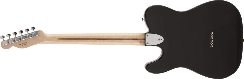 Fender Elektrická kytara vyrobená v Japonsku Tradiční 70. léta Maple Black Telecaster® Custom, hmatník,
