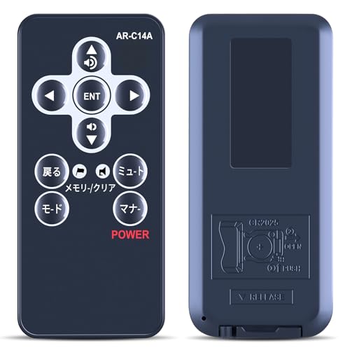 

Пульт дистанционного управления TCNOUMT Замена AR-C14A Эксклюзивный для радар-детектора ASSURA Совместимый с радар-детектором Celstar