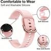 18mm 20mm 22mm Silikonový řemínek pro Samsung Galaxy Watch Active 2 Watch3 45mm 42mm Gear S3 Řemínek náramek pro Amazfit bip Huawei GT Honor Watch