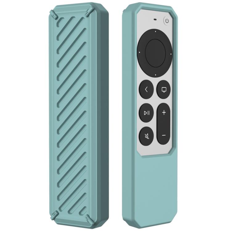 2 PCS Remote Control All-Inclusive Anti-Drop Silicone Protective Cover, Applicable Model: For Apple TV 4K 2021