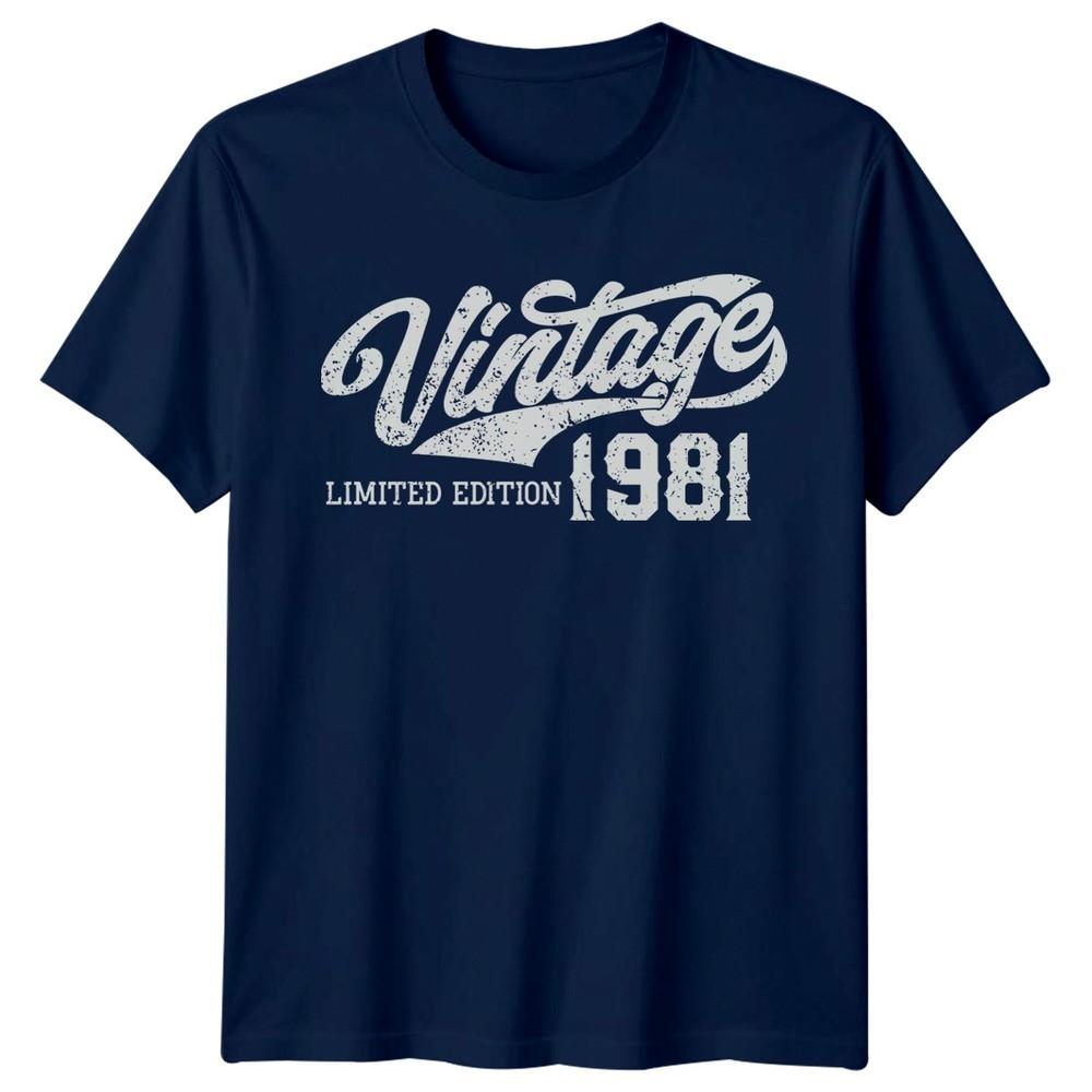Vintage 1981 Limited Edition 45th Birthday Unisexs TShirt
