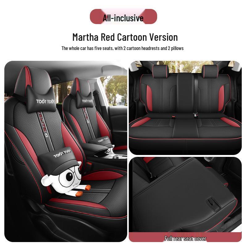 Buick Velite 6 All-Season Leather Car Seat Cushion Cover - New Model
