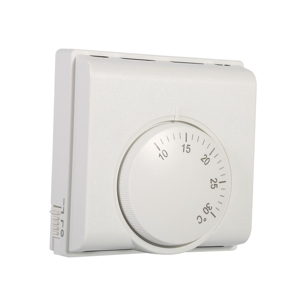 220V kambario mechaninis temperatūros valdiklio termostato jungiklis centriniam oro kondicionavimui Naujas
