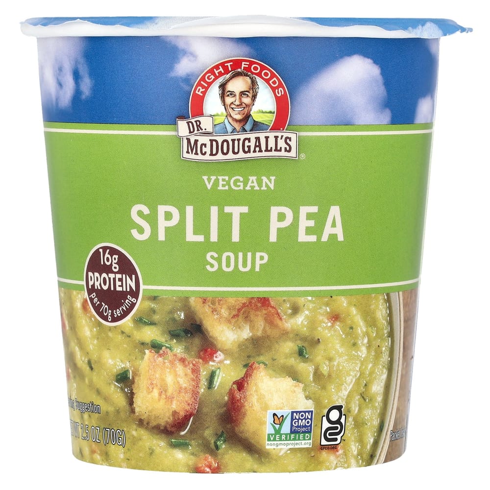 iHerb Dr. McDougall s Vegan Split Pea Soup 70g (2.5oz)