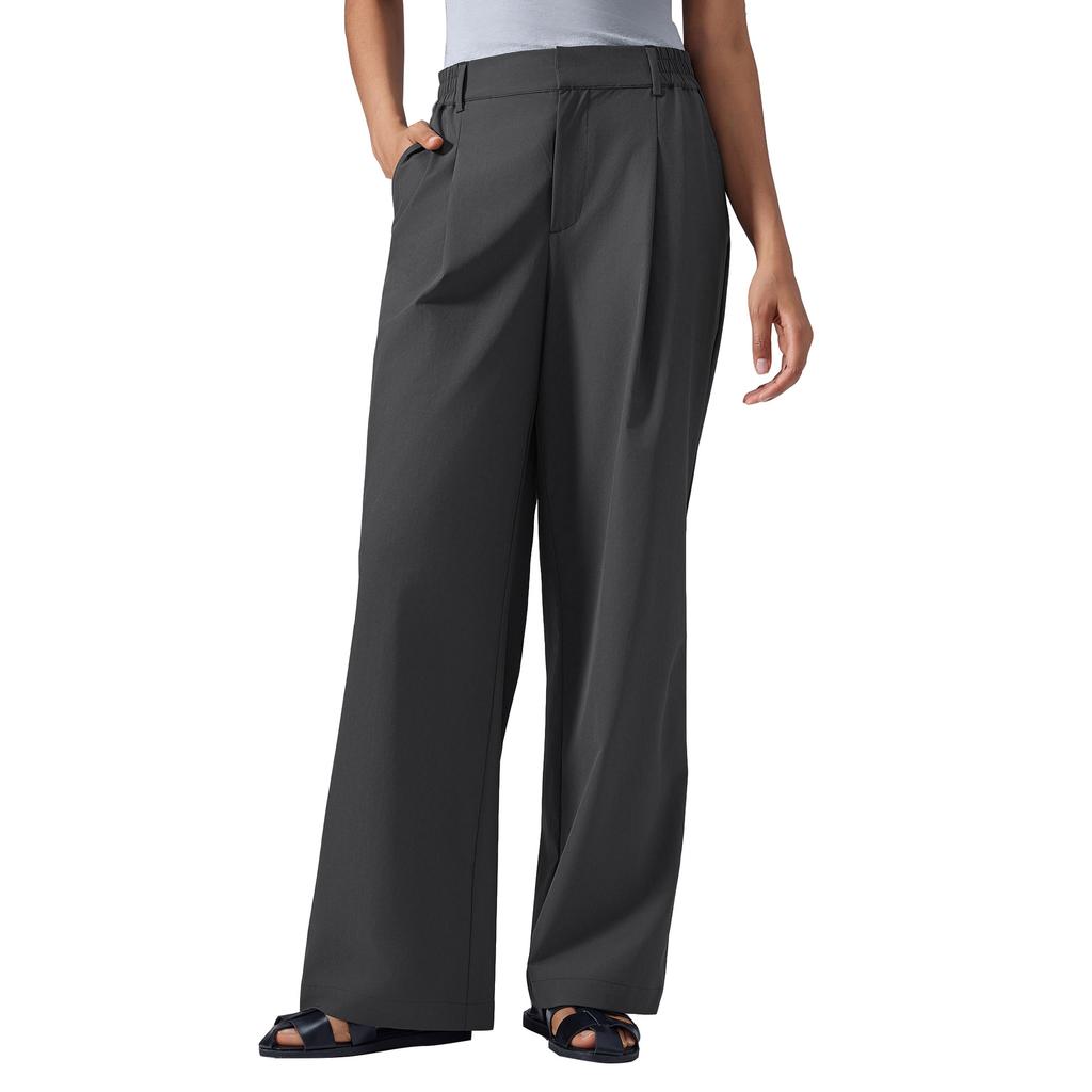 New Drape High Waist and Thin Casual Pants Quick-drying Breathable Straight Trousers Loose Wide-leg Suit Pants Women
