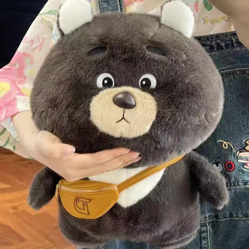 

Cute red panda doll Banbu and Dun Dun national treasure giant panda plush doll birthday gift 40cm