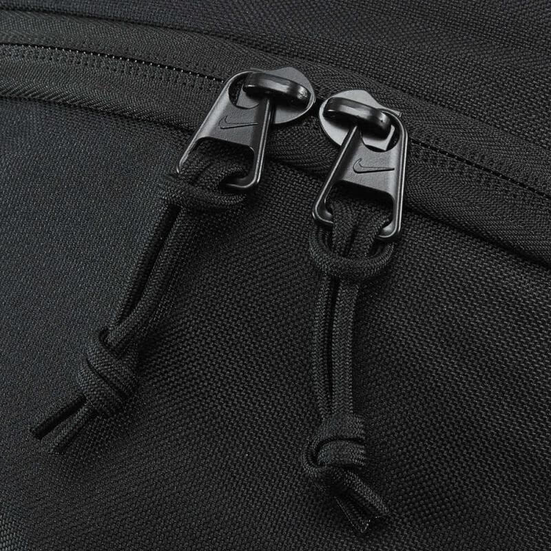 NIKE Travel Backpack, Sport Bag, Casual Bag DV0761-011 Black-white, One Size