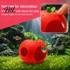Fish Tank Cave Decorations Fruit Aquarium Hide Cave, Apple Pitaya Hideout, 3D Safe Shelter for Water Pets Printed Decorative Betta And Shrimp Breeding