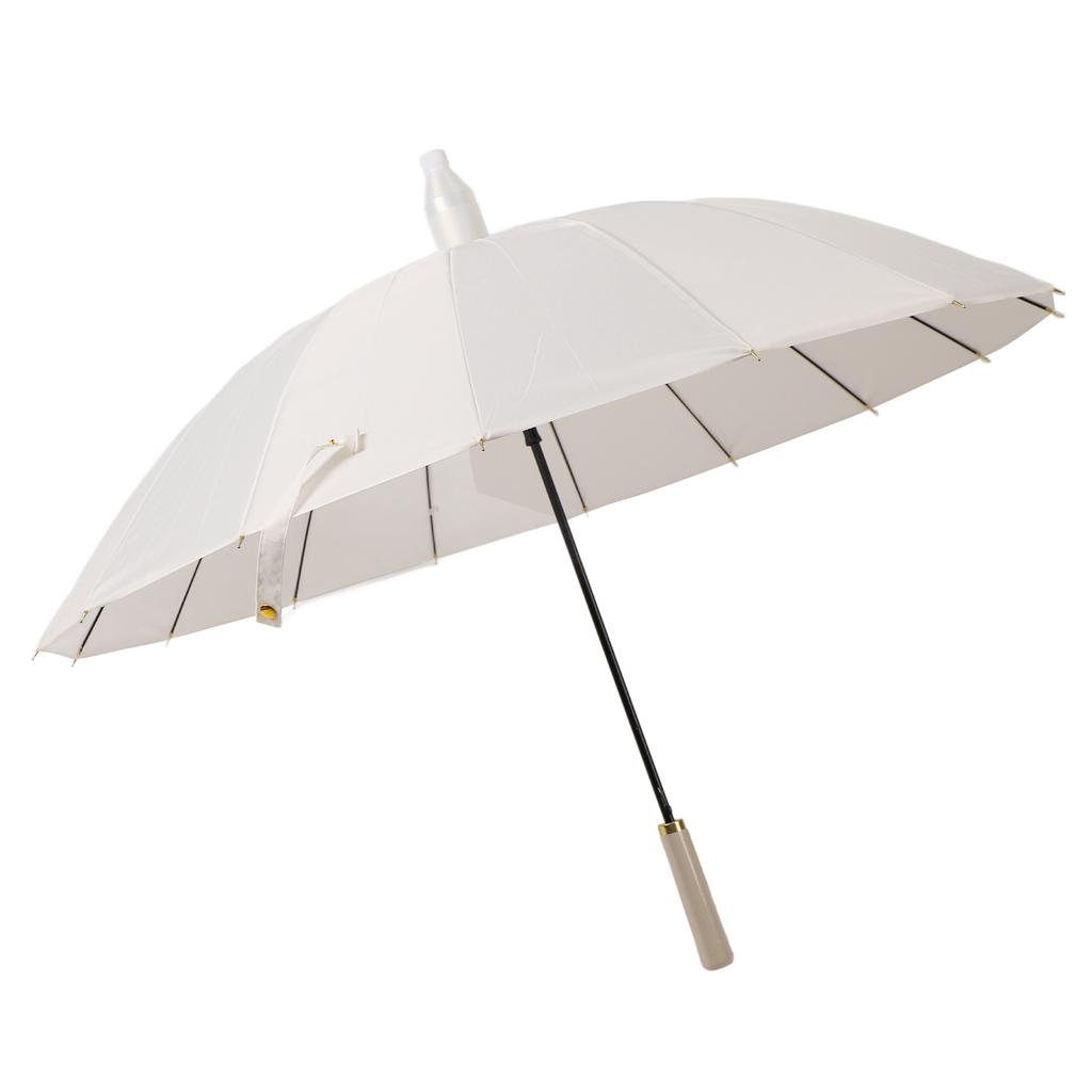 Large Umbrella Automatic Open 16 Ribs Waterproof with Cover Long Straight Handle Strong Umbrella