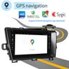 Reakosound Android  2 Din 9 Inch Car Radio For For Toyota Prius 09-13 Left Titanium GPS Navigation Wifi Mirror Link Bluetooth FM Radio Rear View