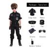 Nieuwe Kinderen Jongens Meisjes Grappige Politieagent Kostuums Kinderen Politie Uniform Cosplay Kleding Pak Halloween Party