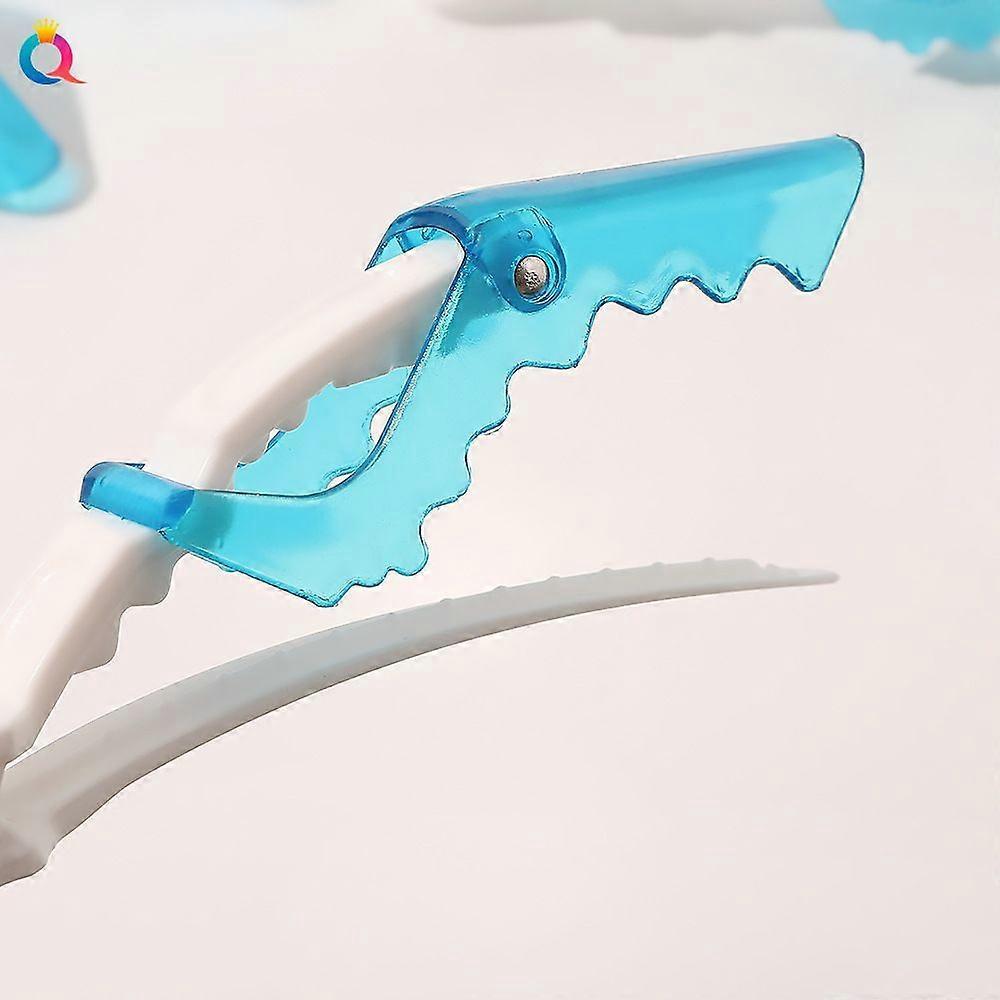 Hair Clips 6 Pcs Professional Salon Hair Clip Women Styling Sectioning Clips Durable Plastic Alligator Hairclip with Nonslip Grip and Wide Teeth Doubl