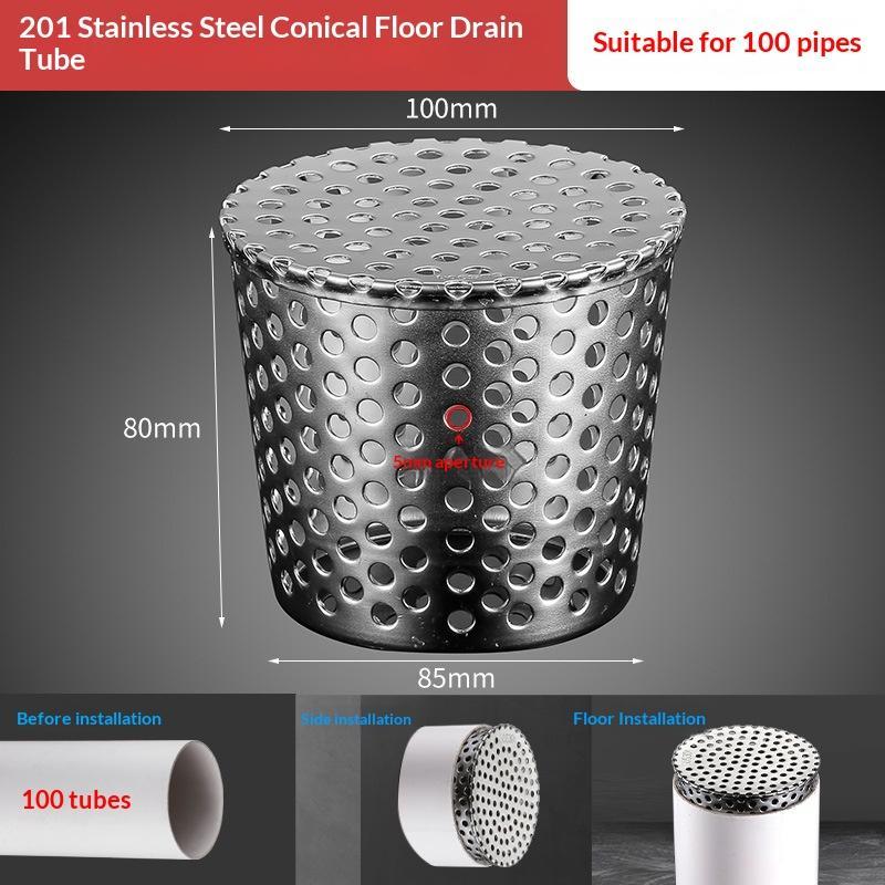 Rooftop Floor Drain Cover Anti Rodent Anti Blocking Outer Filter Screen 1Pcs Weather Resistant for Outdoor Drainage