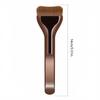 Ultra-Thin Tongue Shape Cushion Powder Brush - Flat Head, Soft Bristles for Seamless Concealer Application