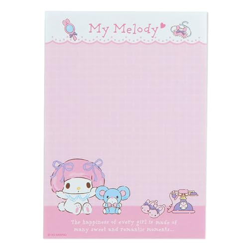 Sanrio My Melody 8 Design Memo 016951