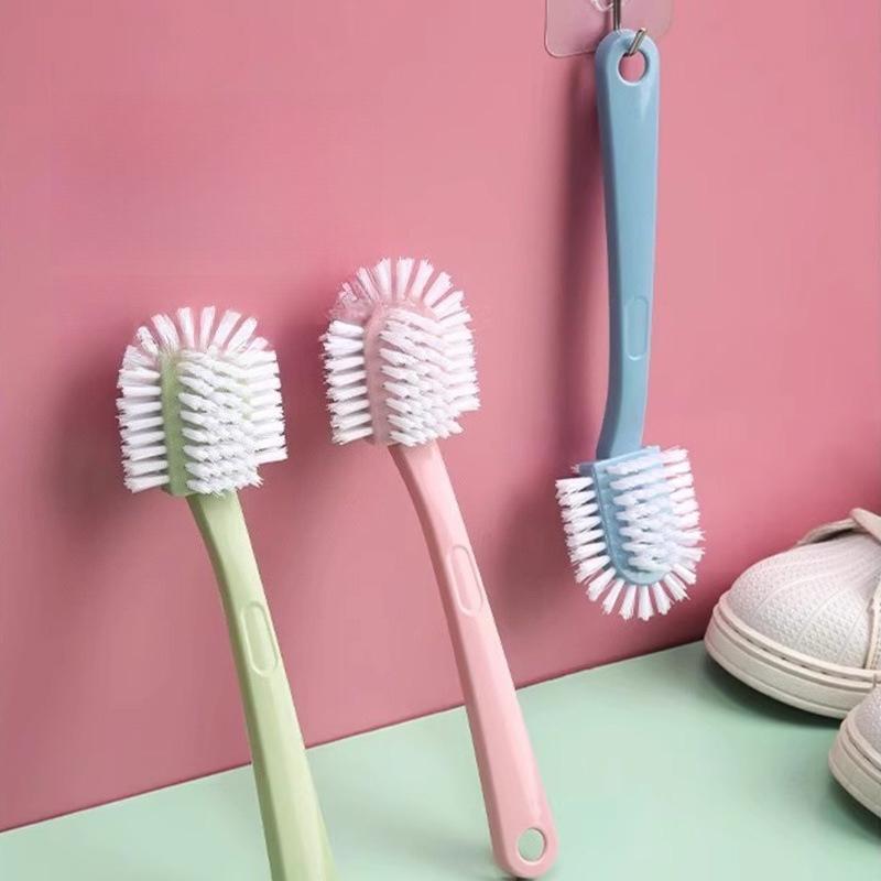5-Sided Shoe Brush – Multi-Purpose Home Cleaning Tool for Shoes , Soft & Firm Bristles, Non-Scratch, Efficient & Portable